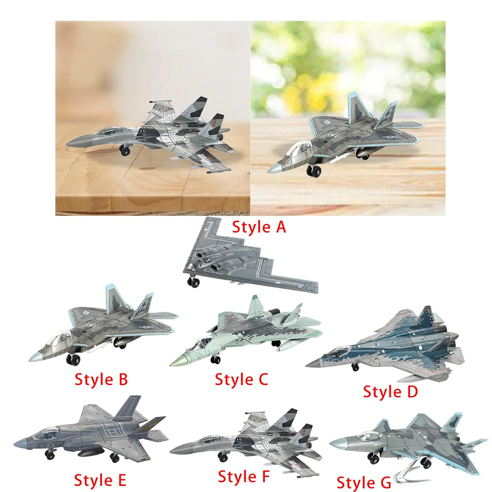 戦闘機モデルの置物,航空,記念,収集品,寝室,机,オフィス,居間,テーブル