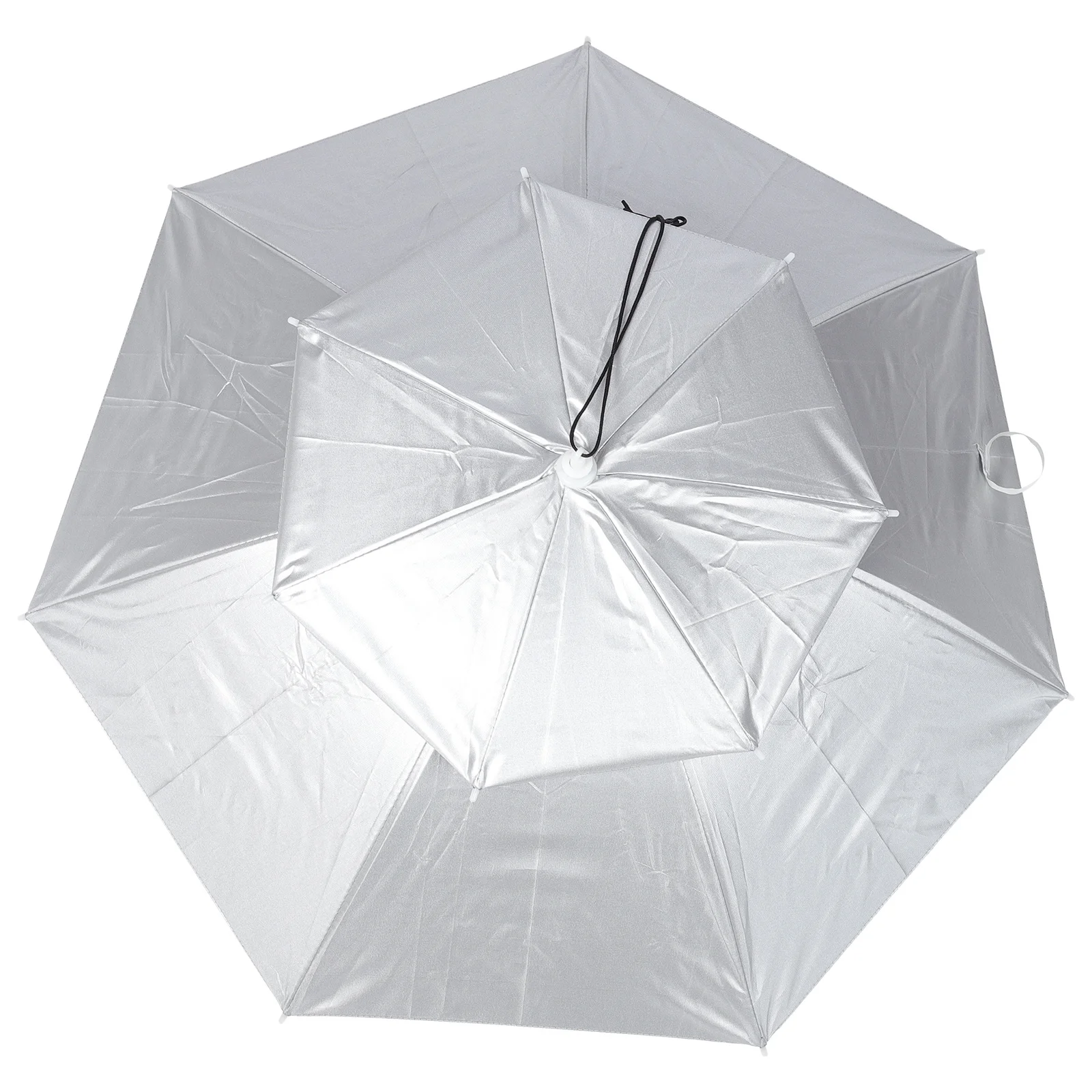 

Foldable Head Umbrella for Sunny Rainy Days Waterproof Windproof Sun Hat for Outdoor Activities Fishing Travel Garden Hiking