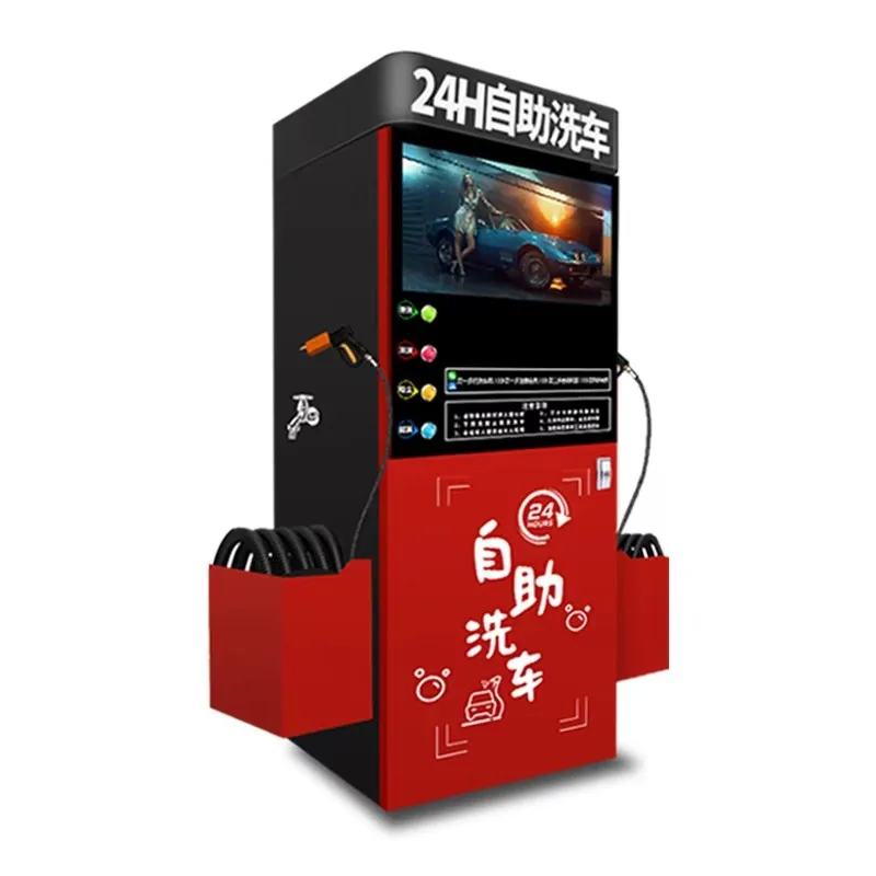 

24h Self Service Intelligent High-pressure Commercial Car Washing Machine Cash/card/scan Code Paymen Auto Cleaning Machine