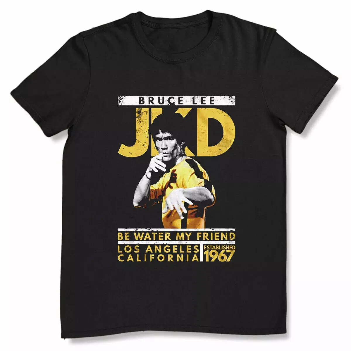 Bruce  Jeet Kune Do Be Water My Friend Los Angeles 1967 T-Shirt