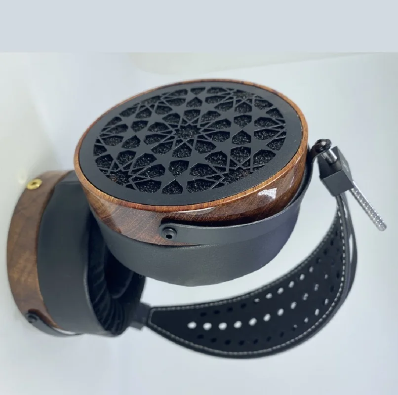 브라질리언 배 헤드폰 외부 키트, 나무 쉘 컵 헤드밴드, 하프 파트 HIFI 음악 애호가 헤드셋, HiFIMAN AUDEZE LCD, 100mm