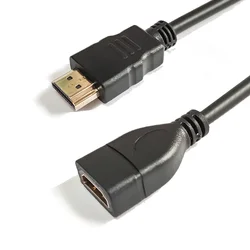 HDMI-compatible Extension Cable Male To Female 30CM 1080P 1.4v HDMI-compatible Extended Cable for HD TV LCD Laptop PS3 Projector