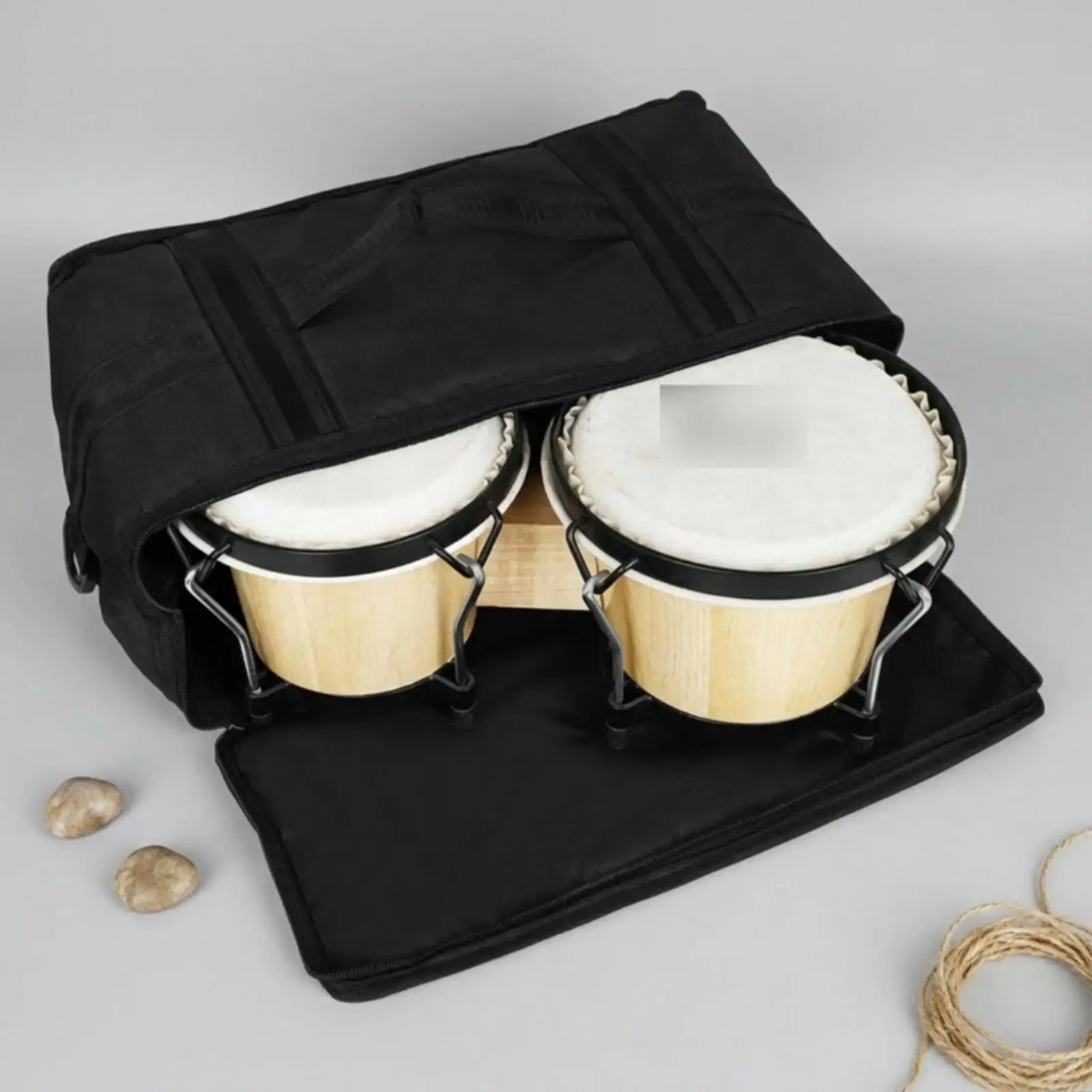 Percussion Storage Case Professional Drum Bag Oxford Cloth Padded Drum Keeper for Percussion Gigs
