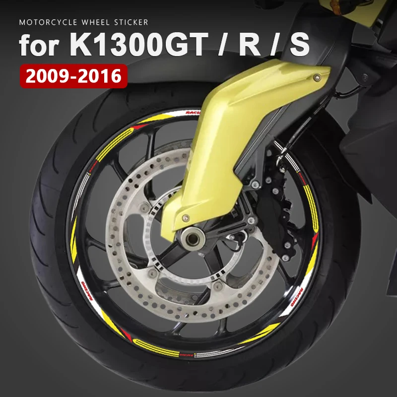 Motorcycle Wheel Sticker 17 Inch Rim Strip for BMW K1300R K1300S K1300GT K1300 K 1300 R GT S Accessories Waterproof Wheel Decals