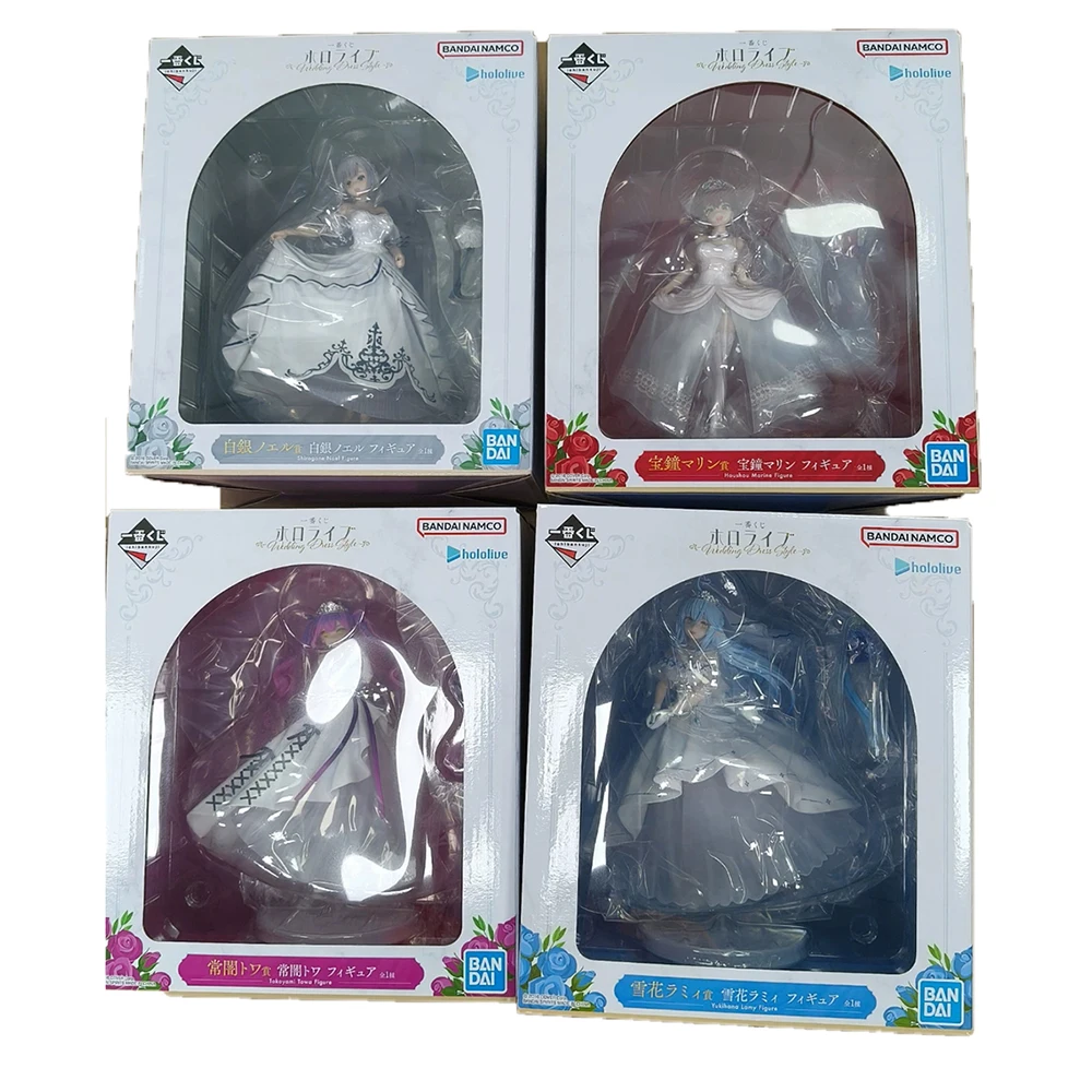 

In Stock Original Bandai Spirits Ichiban Kuji Hololive Tokoyami Towa Shirogane Noel Anime Figure Action Figure Model Decoration