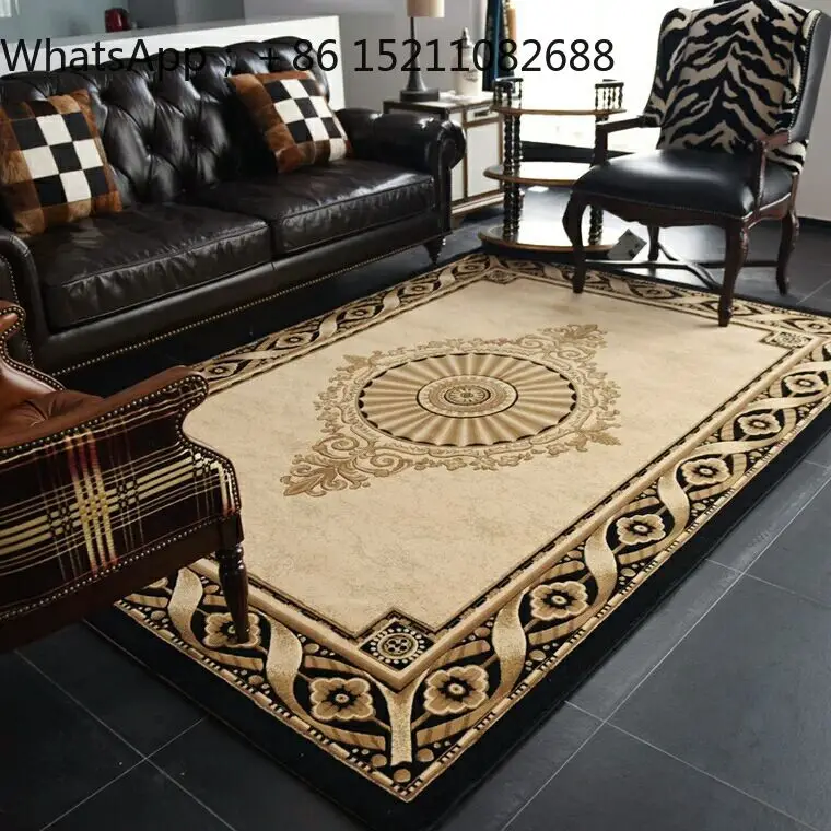 SCY exquisite wool carpet, living room coffee table, bedside vintage light luxury carpet