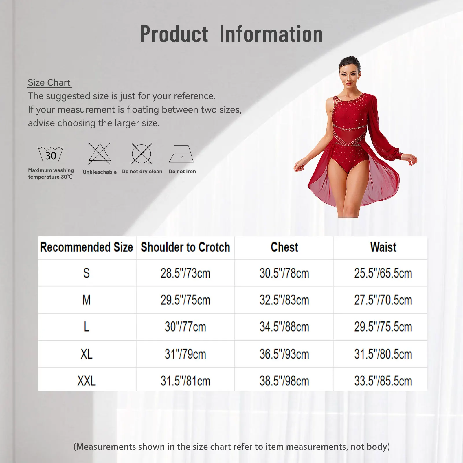 

Women Figure Skating Gymnastic Dance Dresses Shiny Rhinestones Leotards Mesh Skirts Dance Dress for Jazz Performance Competition