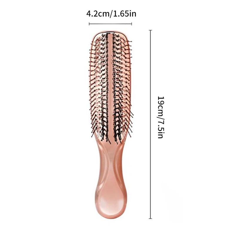 Square Electroplated Massage Combs Air Cushion Hair Combs Airbag Massage Combs Easy To Use For All Hair Types Wet And Dry