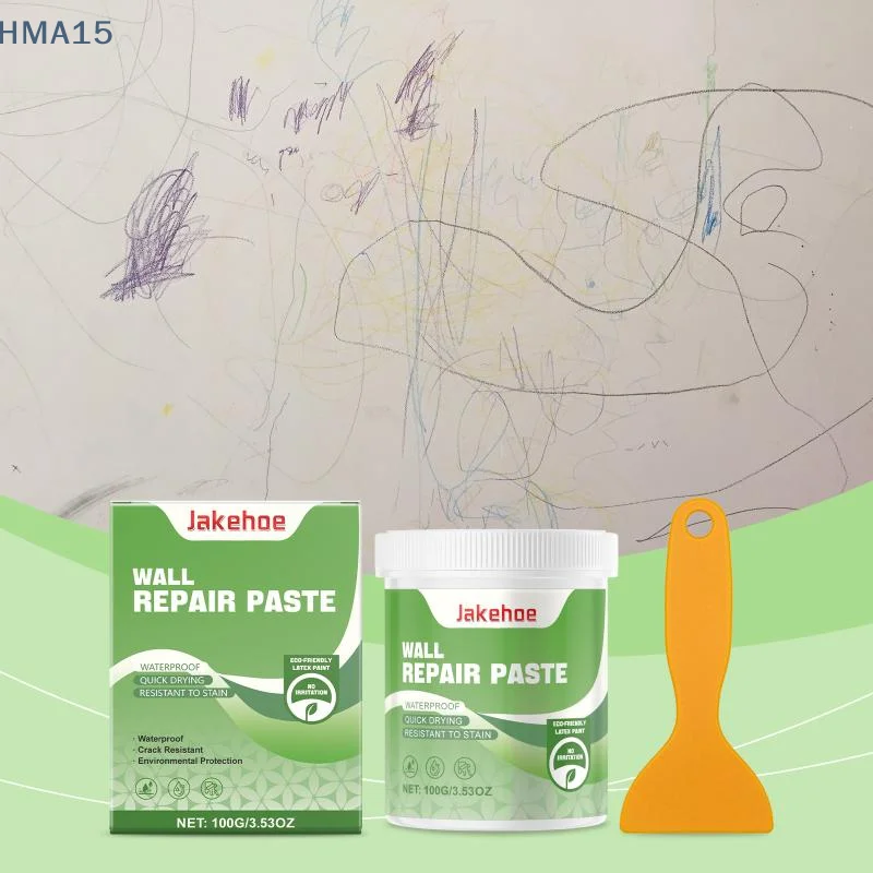 

Паста для ремонта стен Jakehoe - Паста для ремонта стен в доме, предназначенная для устранения царапин, вмятин, трещин и отверстий от гвоздей.