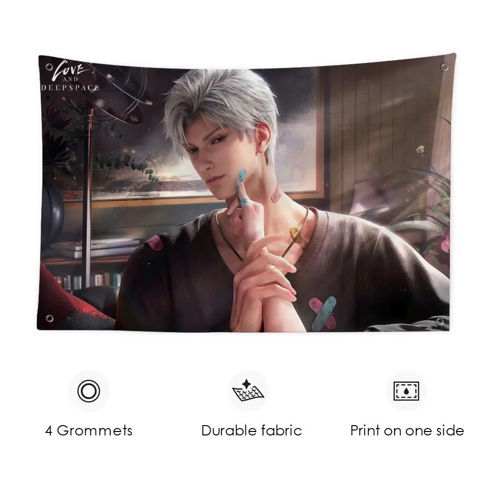 

Love Deepspace Sylus Ordinary Traces Flags 3x5 Ft custom Banner for Garage Door room decor Wall Out Decoration With Metal buckle