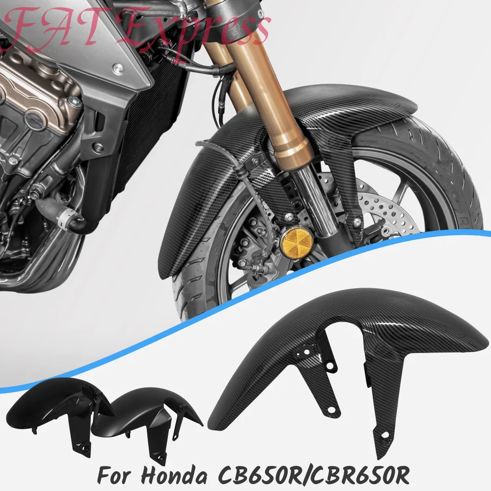 

2020 CB650 R CBR 650R Mudguard Front Fender Motorcycle Lengthen Mudflap Splash Guard Cover For Honda CB650R CBR650R 2019-2022