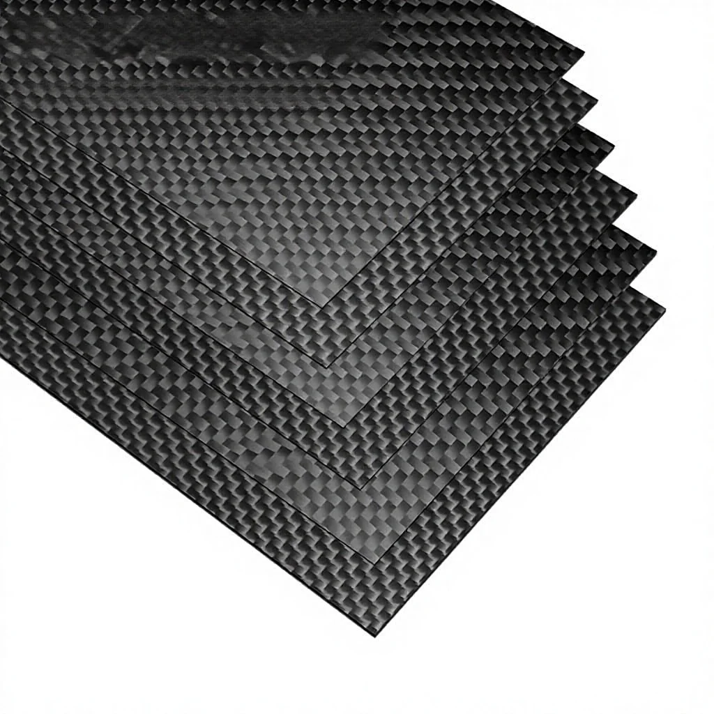 

Custom 3K Carbon Fiber Plate CNC Cutting Polished Sheet High Strength Lightweight DIY Material for Model Aircraft Industrial