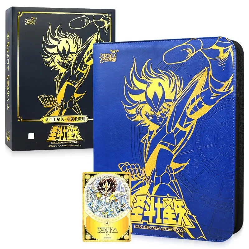 

KAYOU Genuine Saint Seiya Card Album 9 Grid High-capacity Can Hold 360 Pcs PR Card Anime Collection Card Kid Toy Gift