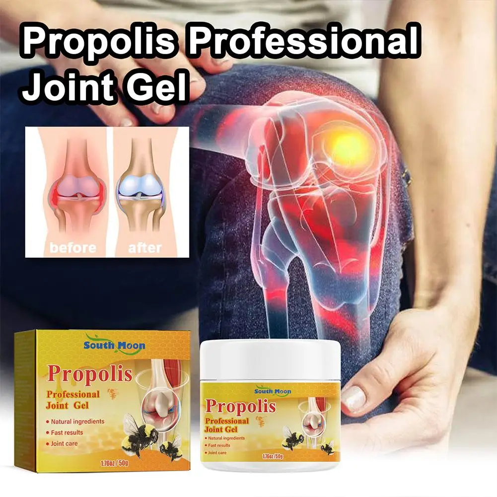 1-5 buah 50g Gel terapi tulang sendi profesional Bee Venoms Propolis Perawatan Gel Bee Venoms Gel untuk kaki tangan kaki