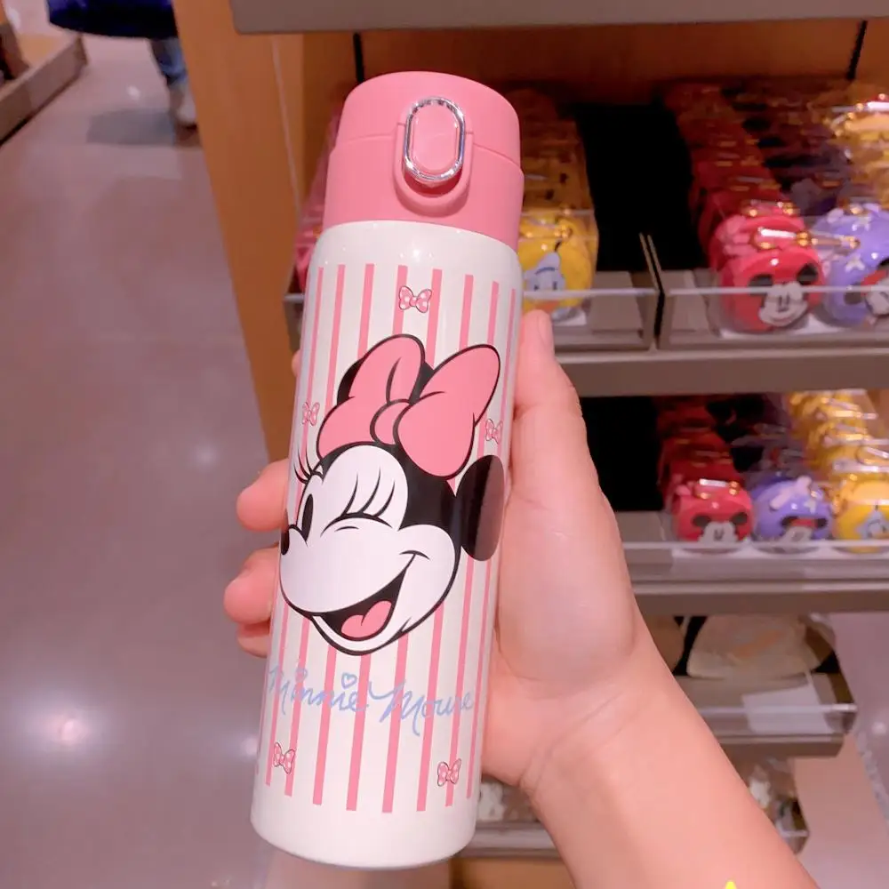 Shanghai Disneyland Souvenirs Donald Duck Mickey Mouse Minnie Cartoon Edelstahl Keep-Cool Cup Kindergeschenk