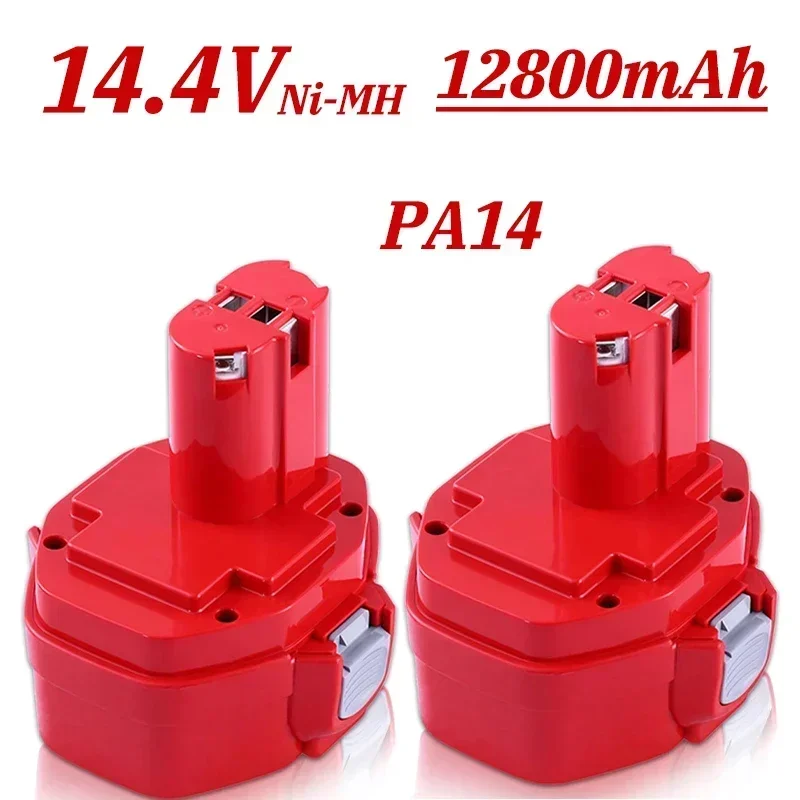 

14.4V Power Tools Battery 12800mah Ni-MH for Makita 14.4V Cordless Drills Screwdriver Battery 1420 1433 1434 1435 6337D