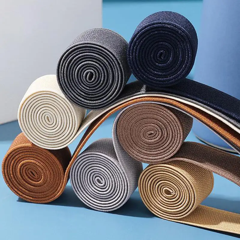 3 Meter 20 Millimeter Mehrfarbiges Elastisches Band Gummiband Kleidung Nähelastikband Taillenband Federband – Detail 3