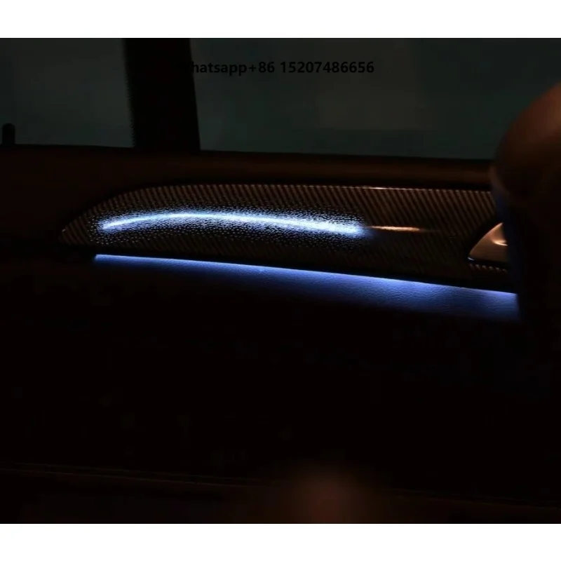 Upgrade 256 Colors LED Car Interior Ambient Lighting for GLE/GLS/GL/ML W166 Atmosphere Trim Decoration Accessories