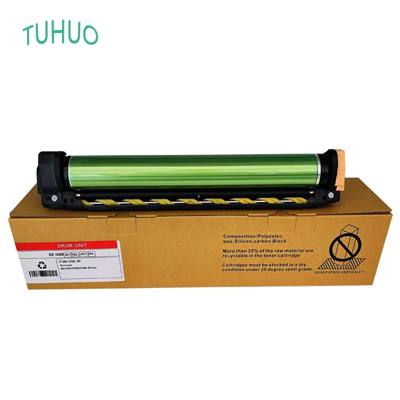 

1 шт. барабанный блок V80 для Xerox Versant 80 180 2100 V80 V180 V2100 V3100 CT351050 013R00674 013R00676 барабанный картридж