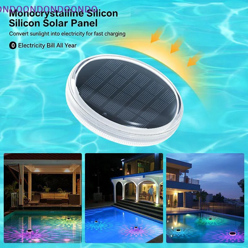 Solar Floating Light ,Pool Lights That Float With Remote Control For Pool Party