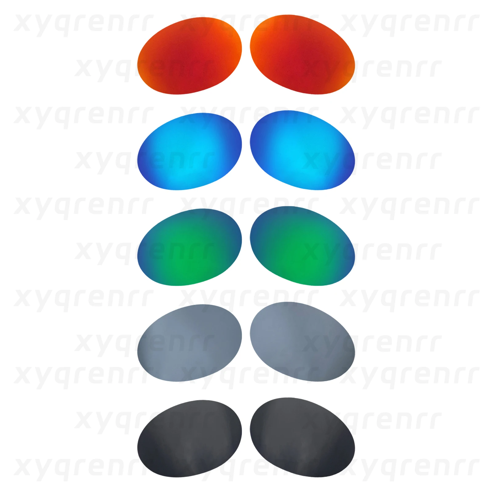 Xyqrenrr عدسات مستقطبة سميكة 1.0 مم بديلة لسترة Oakley Eye Redux OO9438 مكبرة فوق 19 لونًا #2