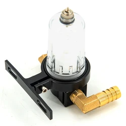 AF2000 Engine Oil Separator Catch Reservoir Tank Can Filter Out Impurities Engine Oil and Gas Separator with Bracket