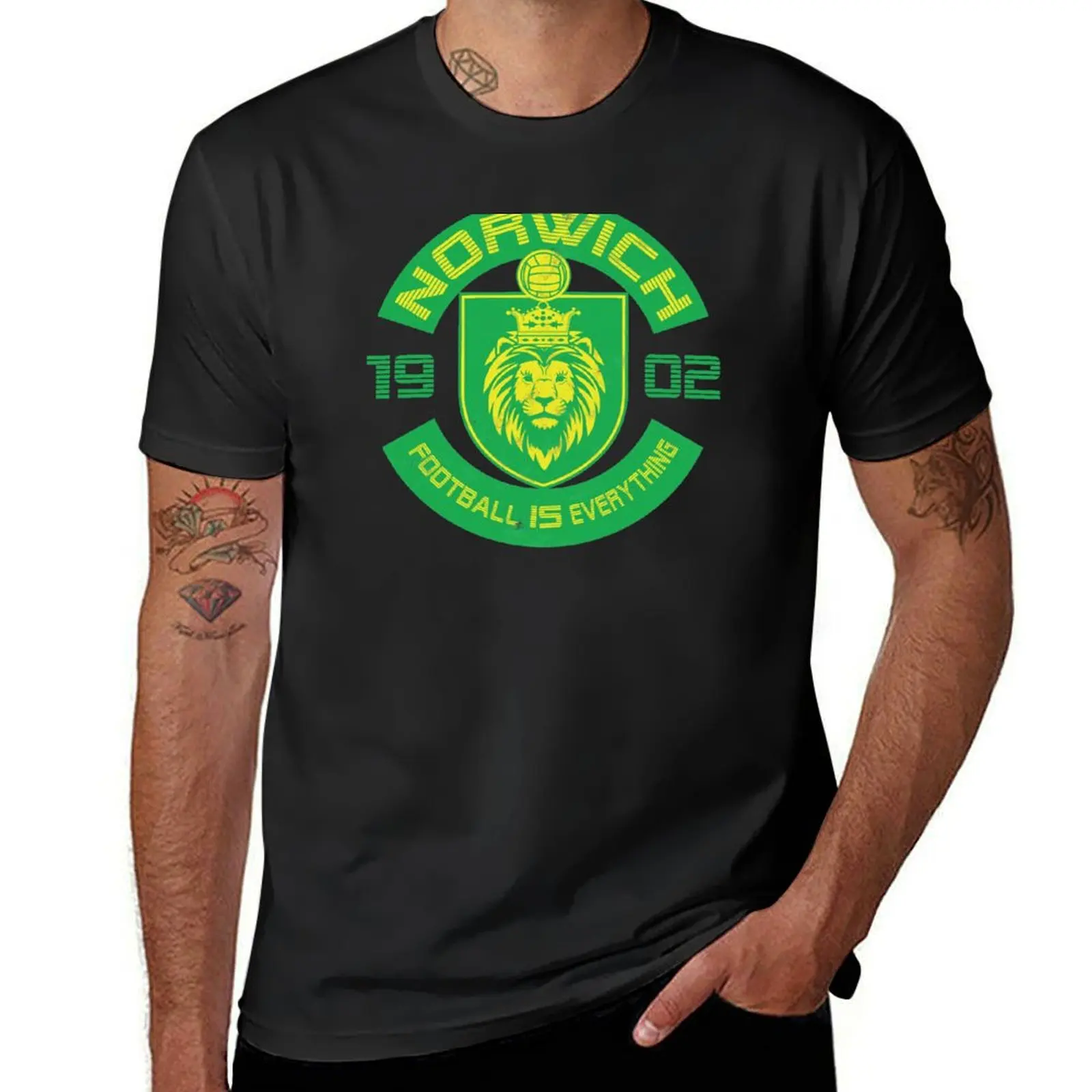 

Football Is Everything - City of Norwich Squad Retro T-Shirt funny meme t-shirts summer shirt funny gifts mens t shirts pack