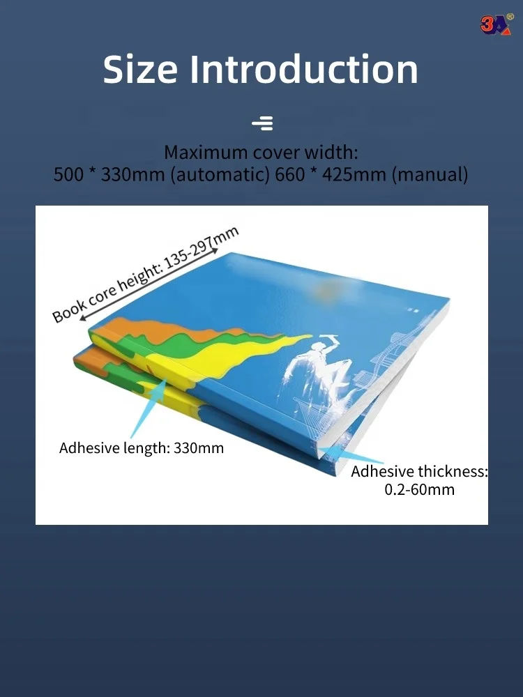 CQT-330 Binding Machine Booking Binding Machine Folding Binding Machine