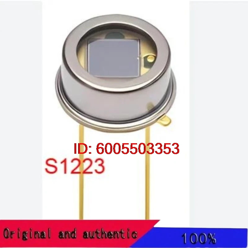 1PCS/Lot S1223 S1223-01 DIP-2 Silicon PIN photodiode peak wavelength 960nm 320nm-1100nm high sensitivity