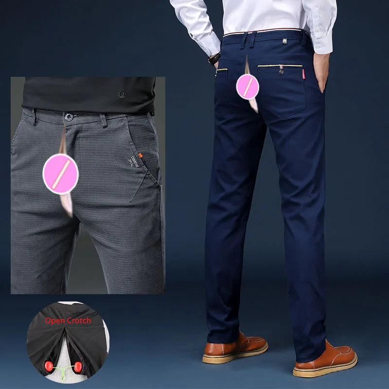Open Crotch Outdoor Sex Pants, Exotic Hotpants, Summer Jeans Men, Casual Streetwear Male, Denim Trousers Mens,Vintage Men's Wear