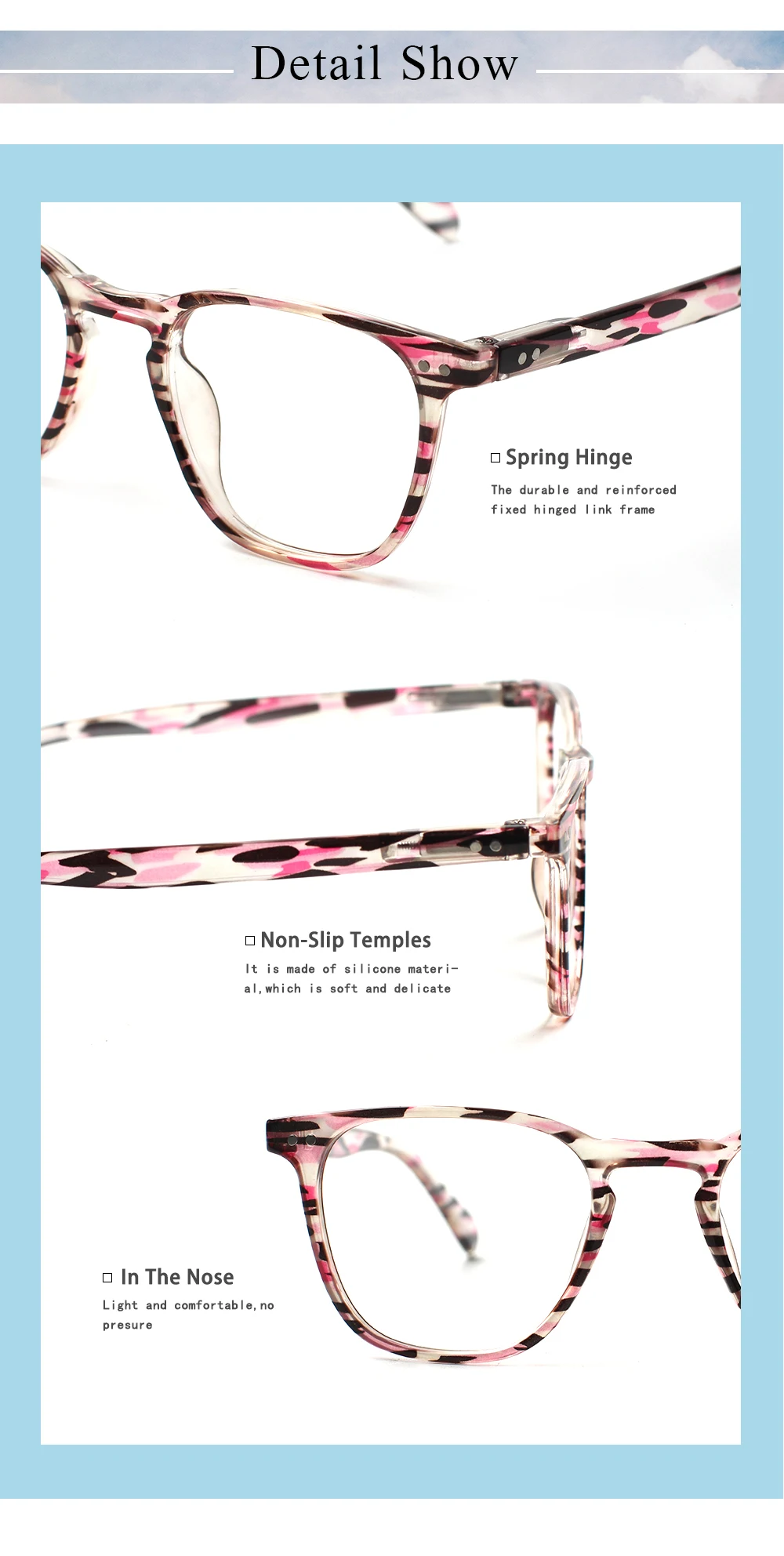 Turesing – lunettes de lecture avec charnière à ressort Flexible, cadre à fleurs imprimé à la mode pour femmes, lunettes décoratives optiques, 5 paquets