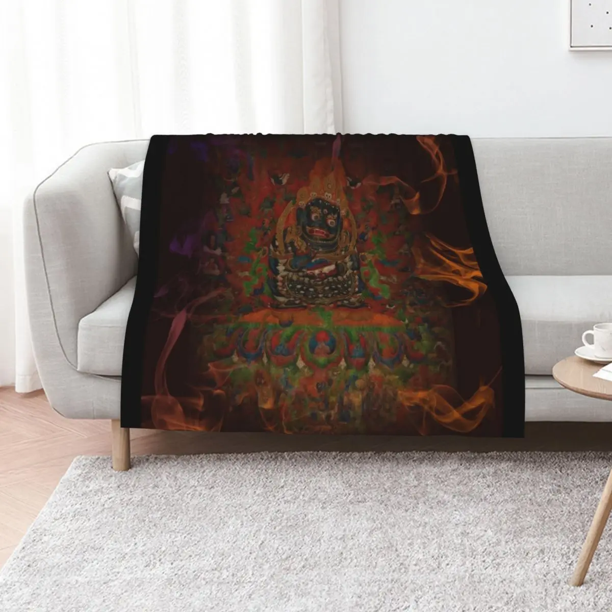 

Mahakala Throw Blanket Travel Decoratives Decorative Throw Blankets For Sofas Blankets