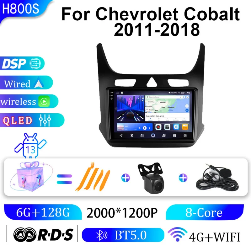 

For Chevrolet Cobalt 2011 2012-2018 Car Intelligent Systems Android Car Player GPS WIFI Carplay 4G Car Radio Navigation Stereo