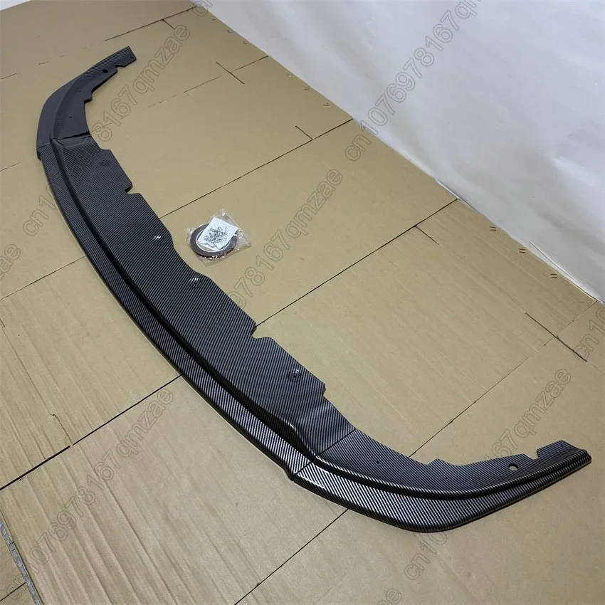 For BMW 1 Serie F40 M Sport 118i 120d 128ti M135i 2020-2024 Car Front Bumper Lip Splitter Diffuser Body Kits Spoiler Gloss Black
