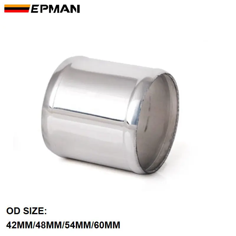 EPMAN Straight Aluminum Intercooler Intake Turbo Pipe OD 42mm/48mm/54mm/60mm L=76mm