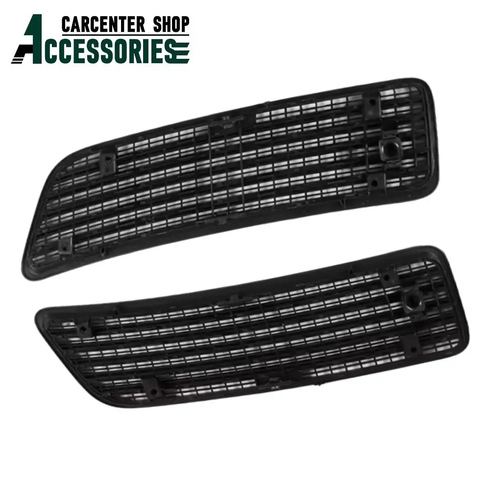 Matte Black Front Hood Air Vent Grille Cover for Mercedes-Benz W221 S-Class W216 CL-Class W251 R-Class 2007-2013 2218800305