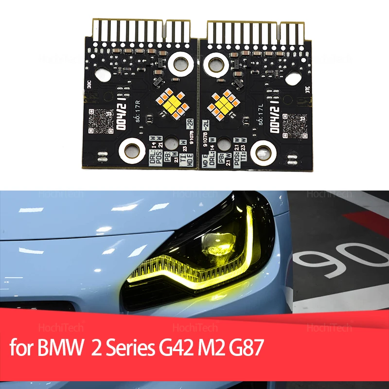 High Quality Lemon Yellow Ballast 63117263051 Headlight LED Insert Board Chip for BMW G87 G42 M2 G87 218i 220i 230i M240i 220d