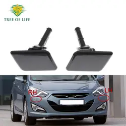 For Hyundai i40 2011 2012 2013 2014 Front Bumper Headlight Headlamp Washer Nozzle Cover Cap Housing Unpainted 98680 3Z000