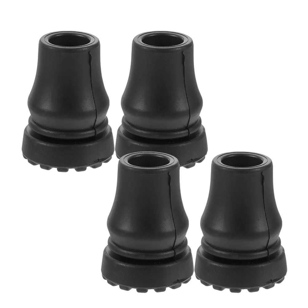 

Trekking Pole Cover Heavy Duty Walking Cane Tips Replacement Rubber Hiking Stick Elder Walker Accessories