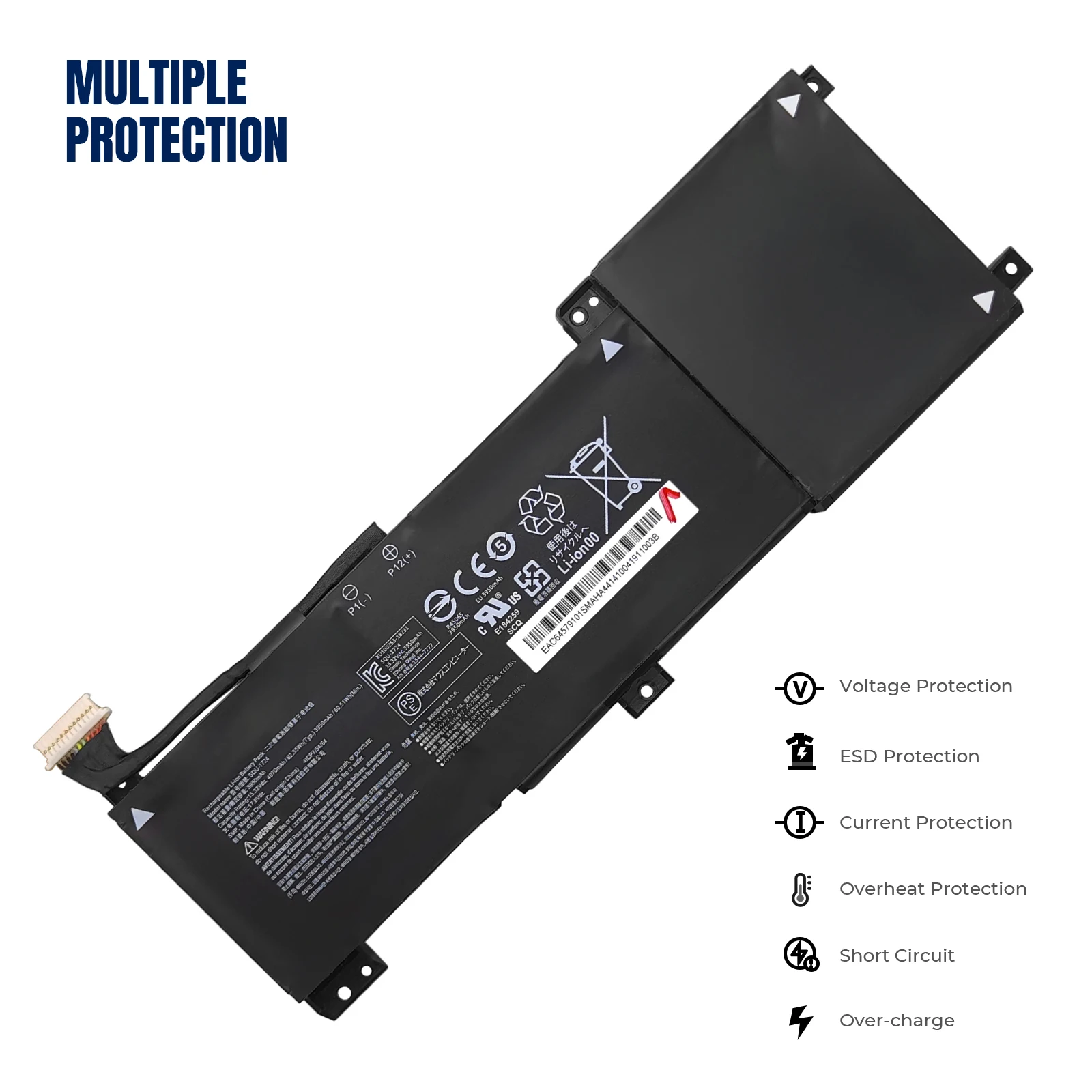 YOOFAN Genuine Original SQU-1724 SQU-1723 AORUS Laptop Battery For AORUS 15-XA 15-WA 15-W9 15-SA 15 X9 For GIGABYTE THUNDEROBOT