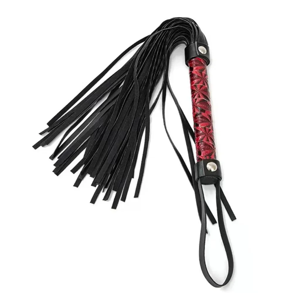 1pc Horse Whip Non-Slip Leather Horse Whip Equestrian Cycling Equipment Handle Equestrian Whips Training Riding For Horse