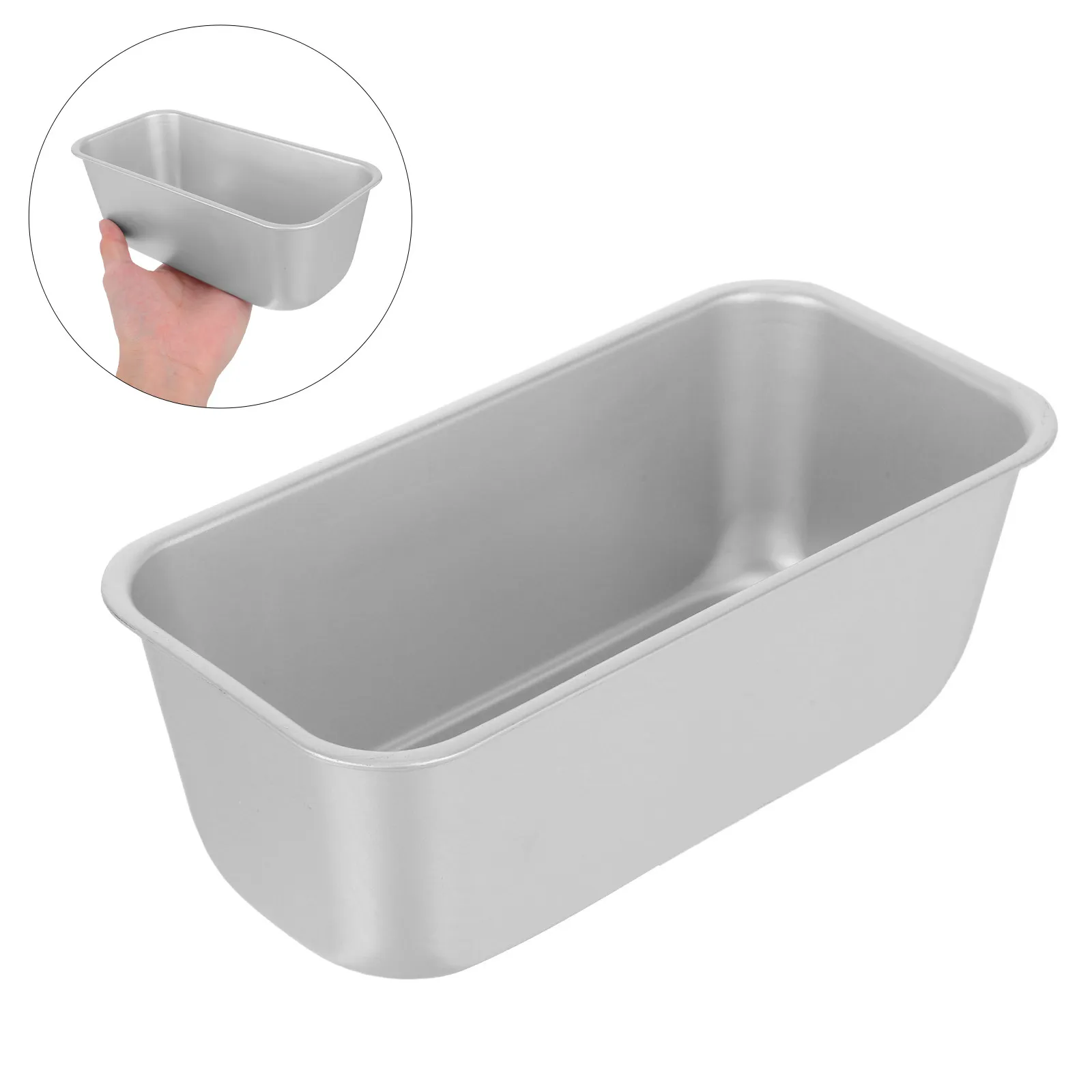 

2Pcs Nonstick Rectangular Bread Pan Baking Mold Cake Mold Kitchen Bakeware for Daily Cooking Party Baking Toast