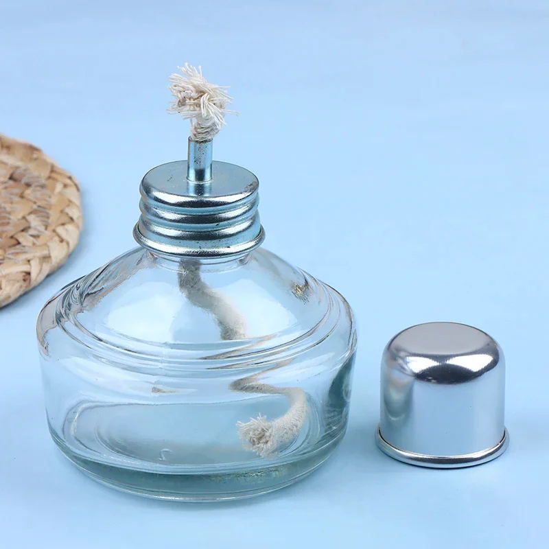 Dental Alcohol Lamp Burner Chemical Wax Type Alcohol Light Heating Glassware Bottle Adjustable Wick Dentist Tool