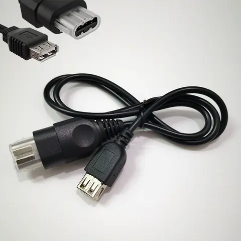 Generation AV Audio Video Composite Wire USB-kabel för Xbox Hona USB till Xbox-spelkontrolladapterkonverteringskabel 10 best sales avs - №8