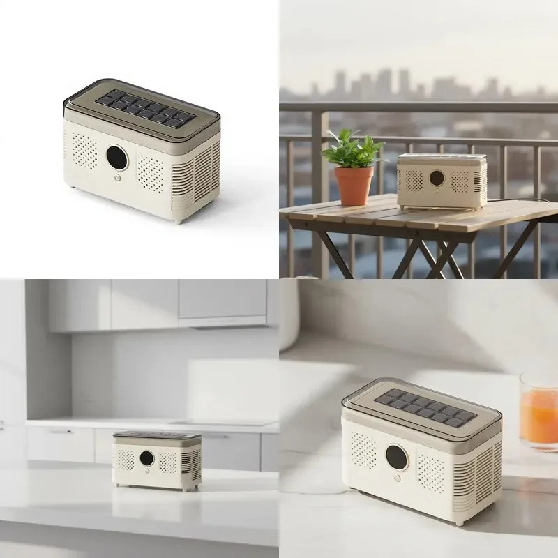 Portable Mini Electric Ice Maker Machine Compact Energy Saving 10-20kg Day for Home Office Dormitory Small Hotel Outdoor Use