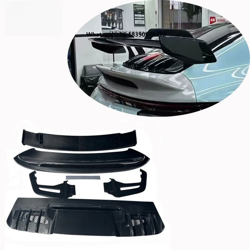 

Dry Carbon Fiber Rear Wing for 992 GT3 Carbon Fiber Tail Wing