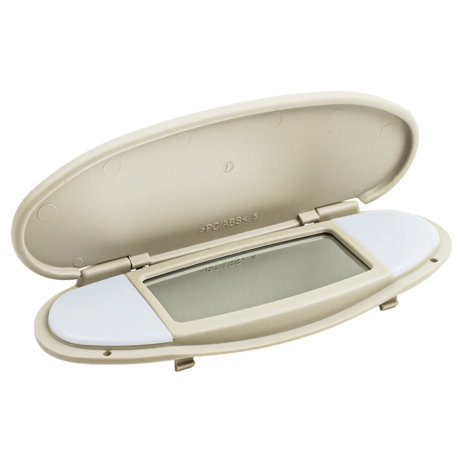 

Mirror Cover Sun Visor With Lens Beige Car Accessories High Quality With Lampshade Practical To Use Replacement