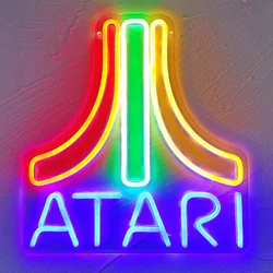 Game LED Sign Neon Light Game Room Decor Game Console USB Neon Sign Logo Man Cave Pub Gamer Gift