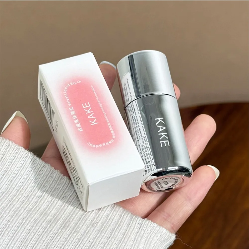4 Colors Liquid Blush Matte Moisturizing Cheek Liquid Blush Cream Longlasting Color Enhancing Makeup Rouge
