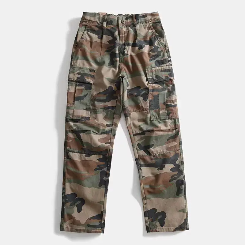 Men's Workwear Pants Welding Construction Site Repair Elastic Cotton Casual Trousers Wear Resistant Labor Protection Suit
